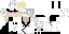 Minecraft skin texture, 64x32 legacy pixels