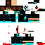 Minecraft skin texture, 64x64 pixels