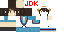 Minecraft skin texture, 64x32 legacy pixels