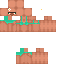 Minecraft skin texture, 64x64 pixels