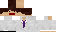 Minecraft skin texture, 64x32 legacy pixels