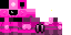 Minecraft skin texture, 64x32 legacy pixels