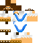 Minecraft skin texture, 64x64 pixels