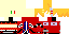 Minecraft skin texture, 64x32 legacy pixels