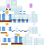 Minecraft skin texture, 64x64 pixels