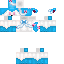 Minecraft skin texture, 64x64 pixels