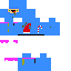 Minecraft skin texture, 64x64 pixels