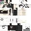 Minecraft skin texture, 64x64 pixels