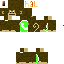 Minecraft skin texture, 64x64 pixels