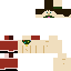Minecraft skin texture, 64x64 pixels