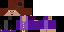 Minecraft skin texture, 64x32 legacy pixels