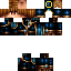 Minecraft skin texture, 64x64 pixels
