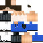 Minecraft skin texture, 64x64 pixels