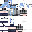 Minecraft skin texture, 64x64 pixels