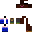 Minecraft skin texture, 64x64 pixels