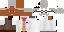 Minecraft skin texture, 64x32 legacy pixels
