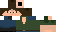 Minecraft skin texture, 64x32 legacy pixels