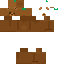 Minecraft skin texture, 64x64 pixels