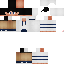 Minecraft skin texture, 64x64 pixels