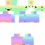 Minecraft skin texture, 64x64 pixels