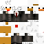 Minecraft skin texture, 64x64 pixels