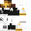 Minecraft skin texture, 64x64 pixels
