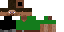 Minecraft skin texture, 64x32 legacy pixels