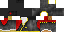 Minecraft skin texture, 64x32 legacy pixels