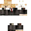Minecraft skin texture, 64x64 pixels