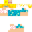 Minecraft skin texture, 64x64 pixels