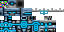 Minecraft skin texture, 64x32 legacy pixels