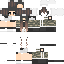Minecraft skin texture, 64x64 pixels