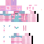 Minecraft skin texture, 64x64 pixels