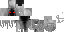 Minecraft skin texture, 64x32 legacy pixels