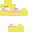 Minecraft skin texture, 64x64 pixels