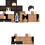 Minecraft skin texture, 64x64 pixels