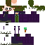 Minecraft skin texture, 64x64 pixels