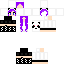 Minecraft skin texture, 64x64 pixels
