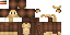 Minecraft skin texture, 64x32 legacy pixels