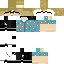 Minecraft skin texture, 64x64 pixels