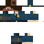 Minecraft skin texture, 64x64 pixels