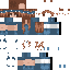 Minecraft skin texture, 64x64 pixels