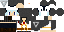 Minecraft skin texture, 64x32 legacy pixels