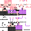 Minecraft skin texture, 64x64 pixels