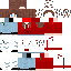 Minecraft skin texture, 64x64 pixels