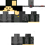 Minecraft skin texture, 64x64 pixels