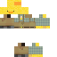 Minecraft skin texture, 64x64 pixels