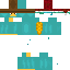 Minecraft skin texture, 64x64 pixels