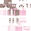 Minecraft skin texture, 64x64 pixels