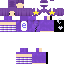Minecraft skin texture, 64x64 pixels